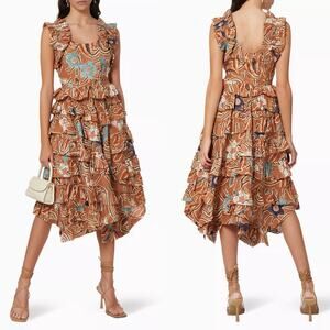 ulla johnson elin cotton embroidered maxi dress ULLA JOHNSON